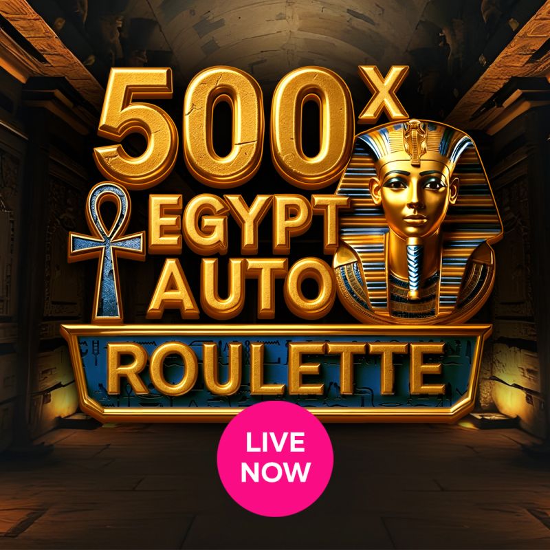 500x Egypt Auto Roulette